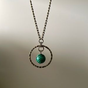 2 for $32 / Hanging gemstone necklace